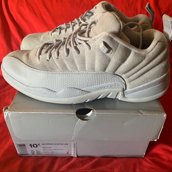 Mens Jordan Retro 12 Low ‘Wolf Grey’ (10.5) - Picture 5 of 7